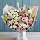 Букет цветов из: Альстромерии и Розы в Родыках