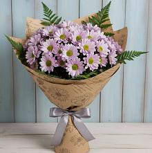 Букет цветов из:  Хризантемы в Родыках