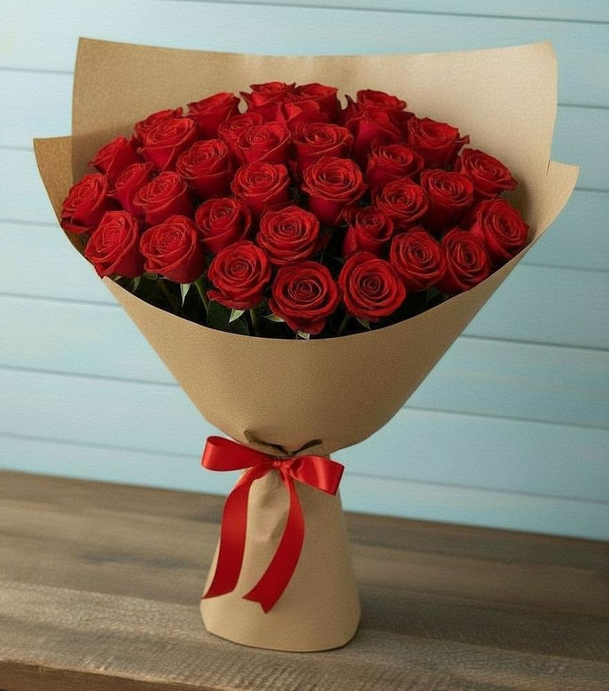 Букет Красные розы Милано в Родыках