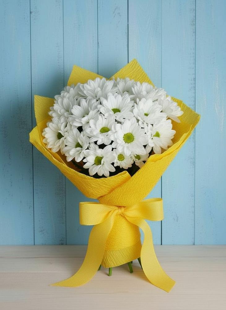 Букет цветов из: Хризантемы в Родыках