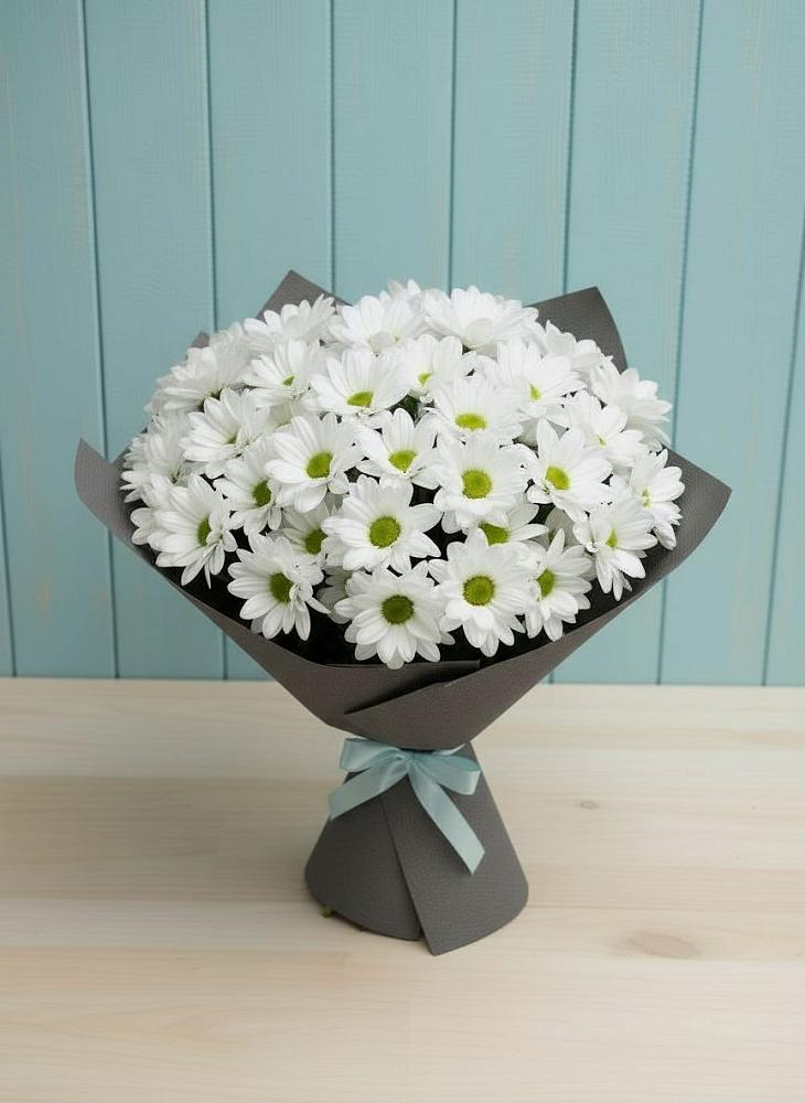 Букет цветов из: Хризантемы в Родыках