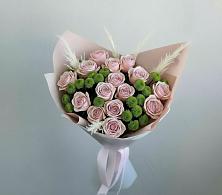 Букет цветов из:  Розы и Хризантемы в Родыках