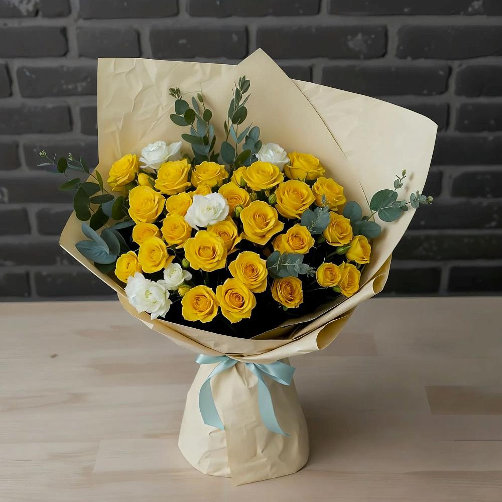 Букет цветов из: Розы в Родыках