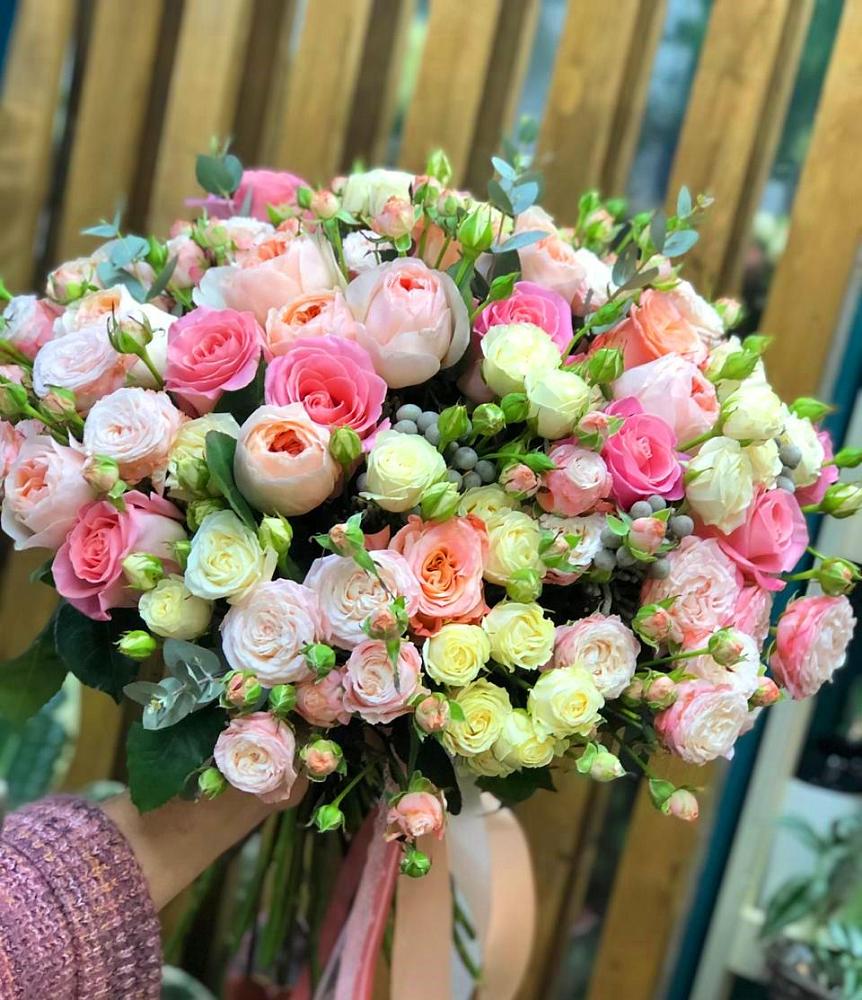 Букет цветов из: Розы в Родыках