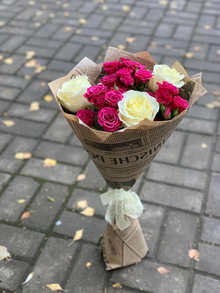 Букет цветов из: Розы в Родыках