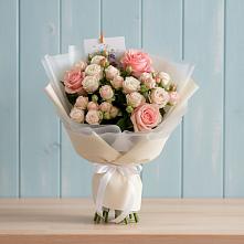Букет цветов из:  Розы в Родыках
