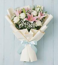 Букет цветов из:  Лилии в Родыках